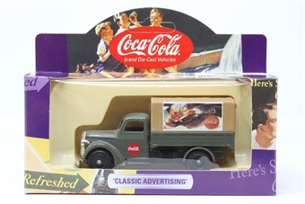 Ford canvas back truck 'Coca-Cola - howdy friend'