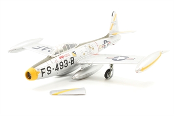 Republic F-84E Thunderjet United States Air Force 1493/FS-493-B Lt Jacob Kratt, 523rd FES/27th FEG, Misawa Air Base, Japan, 1951