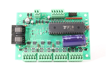 Switch Machine Driver - 8 output DCC accessory decoder