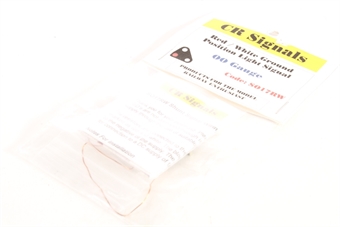 Red/White Ground Position Light Signal