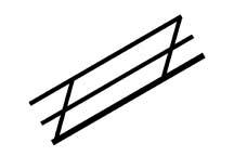 90481 SR-2 ABS Stair Rail, 1/4" (2)