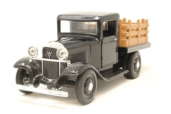 1934 Ford model B V8 pickup in black
