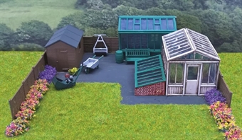 Garden buildings and accessories - plastic kit