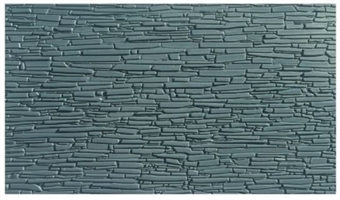Builders sheets - slate wall - Pack of four 130mm x 75mm sheets