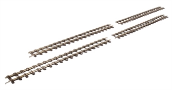 Setrack double straight - 174mm - pack of four