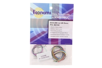 Econami Sound Decoder - UK diesel - wired harness