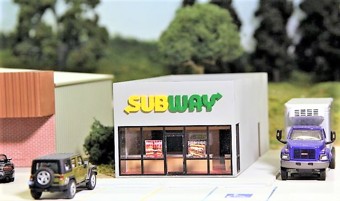 Subway Restaurant Kit with New Logo