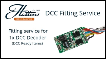 Fit one 6, 8, 18 or 21 pin decoder into a single DCC Ready item