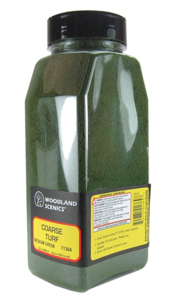 Shaker Of Coarse Turf - Medium green