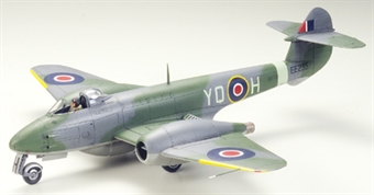 Gloster Meteor F3 with RAF marking transfers