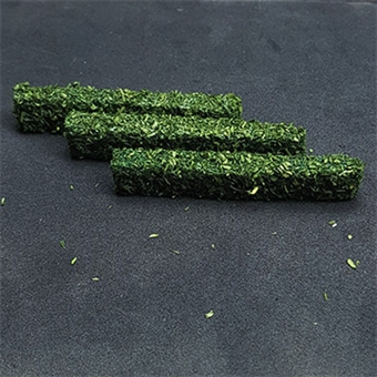 Dark green hedges - pack of 8