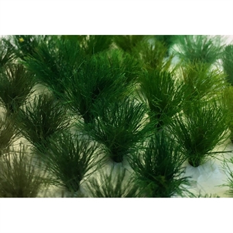 Green tufts - mixed 10mm - pack of 30
