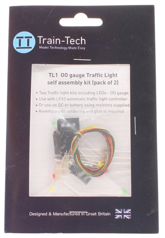 Traffic lights kit with working lights