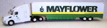 Peterbilt 579 Tractor with Moving Van Semi Trailer, Mayflower