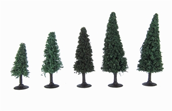 2 - 3.5" Forever Green (Fir) Trees - Pack Of 5