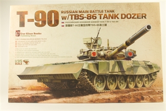 T-90 Russian Main Battle Tank w/TBS-86 Tank Dozer