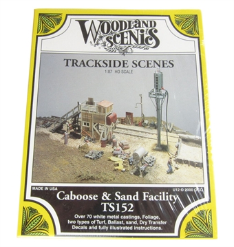 Caboose & Sand Facility TS Scene