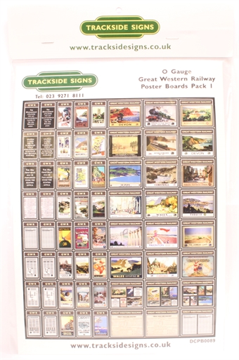 GWR poster boards pack