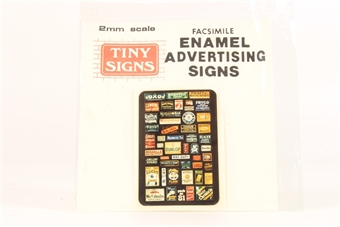 Enamel Advert Signs 1