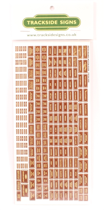 British Railways station signs - Western Region
