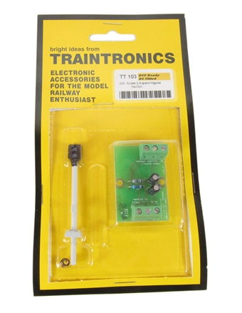 2-aspect yellow/green signal with fading interface board c/w