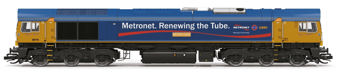 GBRf Class 66 66719 Metro-Land - Diesel Locomotive