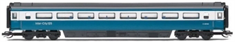 Mk3 TSO tourist standard open in BR blue & grey with Intercity branding - E42140
