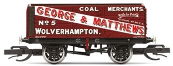 7-plank open wagon in George & Matthews red - 5