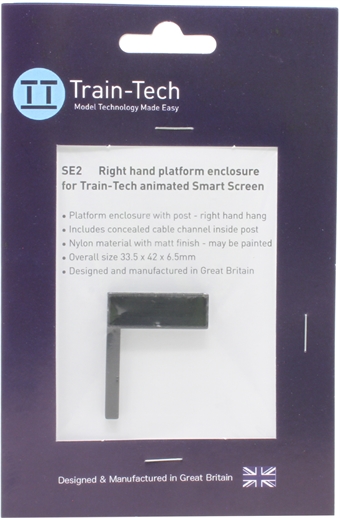 Smart Screen enclosure - mounted right hand post