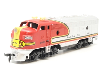 F9A EMD 4015 of the Santa Fe Railroad