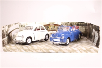1956 Morris Minor 1000 Twin Pack (1:26 Scale)