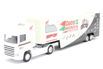 Scania 4 Series & Race Transporter GÇô Castrol Honda