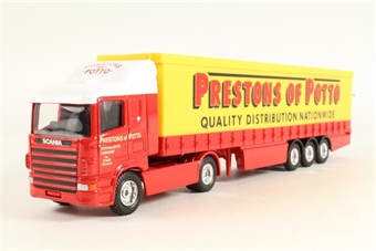 Scania Curtainside 'Prestons of Potto'
