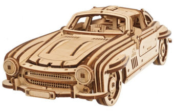 Winged Sports Coupe Mechanical Model Kit