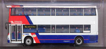 Dennis Trident/Alexander d/deck bus "West Midlands Travel"