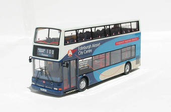 Edinburgh Airport shuttle Dennis Trident/Plaxton President d/deck bus "Lothian Transport"