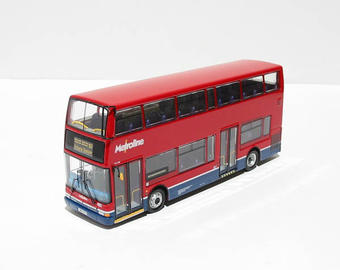 Dennis Trident/Plaxton President d/door d/deck bus "Metroline" (London) 
