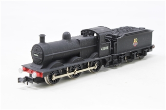 Class 3F 0-6-0 43808 in BR Black