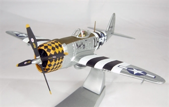 Republic P-47D-25 Thunderbolt United States Army Air Force 42-26455/LH-L Named Maggie V 1st Lt Kenneth Chetwood, 350th FS/353rd FG, Raydon, Suffolk, June 1944