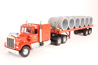 Kenworth W925 with Culvert Load