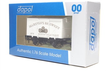 Single Vent Van 10 ton in 'Marston's Brewery' Burton upon Trent White Livery - No. 09 - Limited Edition of 149 for Burham & District MRC