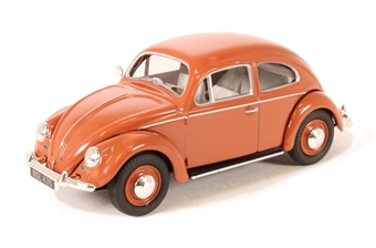 VW Beetle, Coral Oval Rear Window Saloon