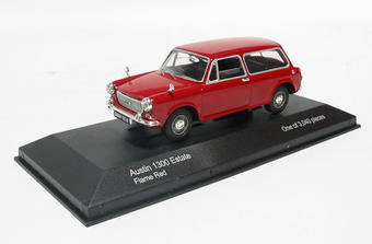 Austin 1300 estate in flame red. Non limited