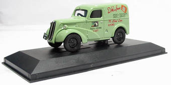 Ford Popular Van "D.Woolfman Radio and Television" in green