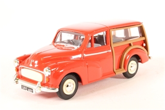 Morris Traveller in Red