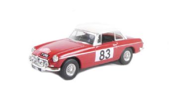 MGB in 1964 Monte Carlo Rally livery. Production run of <1500