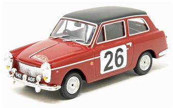 A40 Farina Mk1 'Alf', 1960 Monte Carlo Rally, Winner: Coupe des Dames, Pat Moss & Ann Wisdom.