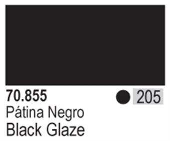 Model Color - Black Glaze 