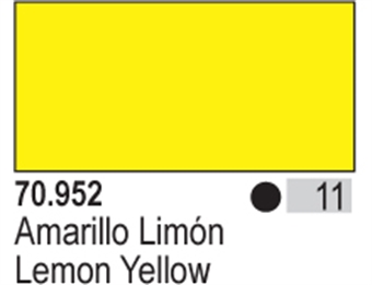 Model Color - Lemon Yellow 