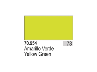 Model Color - Yellow Green 